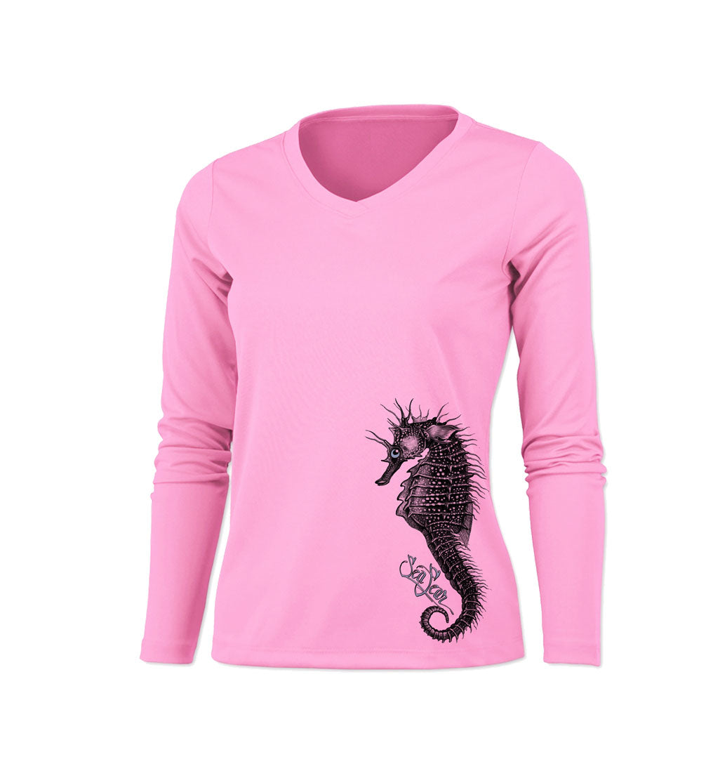 Seahorse V-Neck Performance Tee