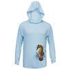 Seahorse (Reef)  Long Sleeve Performance Hoody