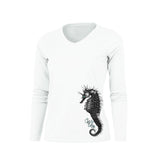 Seahorse V-Neck Performance Tee