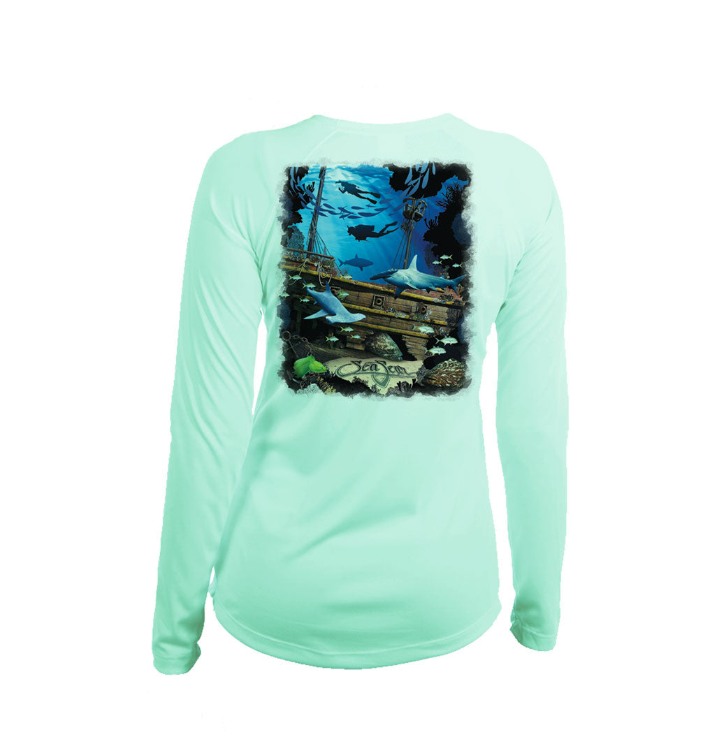Shipwreck V-Neck Performance Tee
