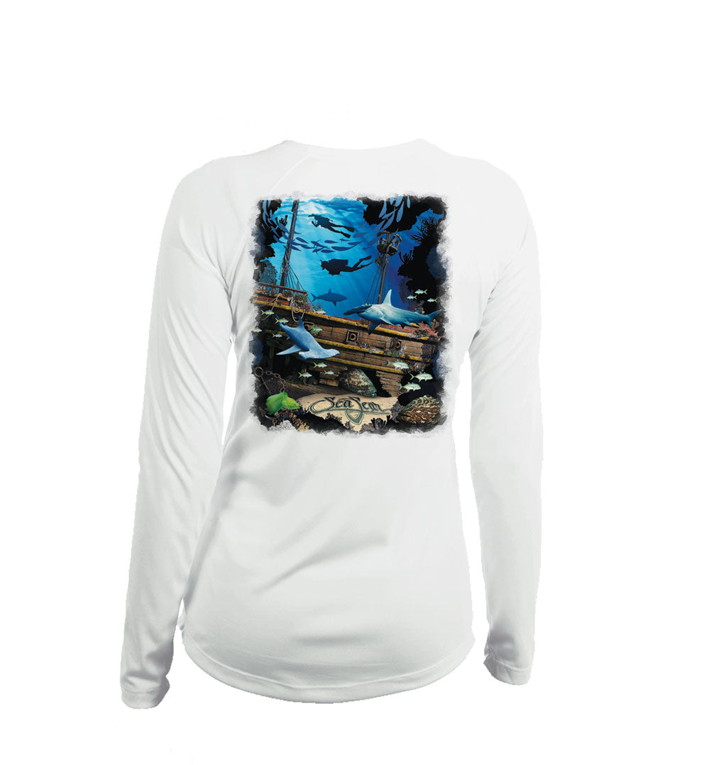 Shipwreck V-Neck Performance Tee