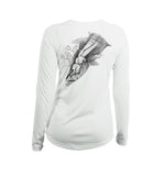 Snook Large V-Neck Performance Tee