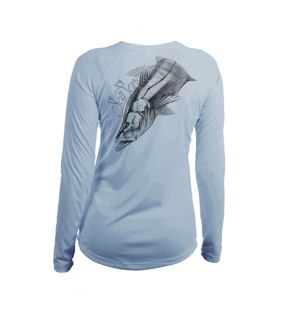 Snook Large V-Neck Performance Tee