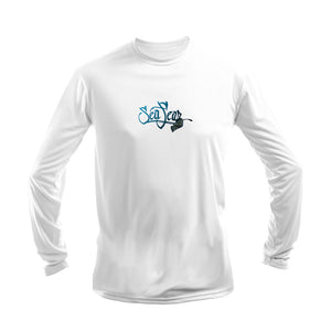 Stingray Dive Flag Long Sleeve Performance Tee