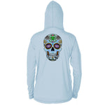 Sugar Skull Long Sleeve Performance Hoody