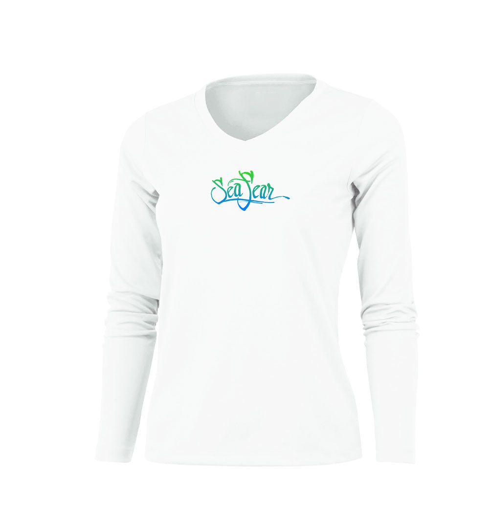 Sugar Skull V-Neck Performance Tee