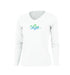 Sugar Skull V-Neck Performance Tee