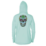 Sugar Skull Long Sleeve Performance Hoody