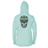 Sugar Skull Long Sleeve Performance Hoody