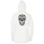 Sugar Skull Long Sleeve Performance Hoody
