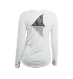 Tailing Redfish V-Neck Performance Tee