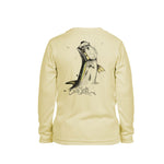 Tarpon Gold Long Sleeve Toddler Performance Tee