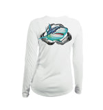 Tiger Shark V-Neck Performance Tee