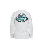 Tiger Shark Long Sleeve Toddler Performance Tee