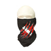 Sea Fear Torn Flag Multi-Wear Sun Gaiter in black, UPF 50+ sun protection neck gaiter