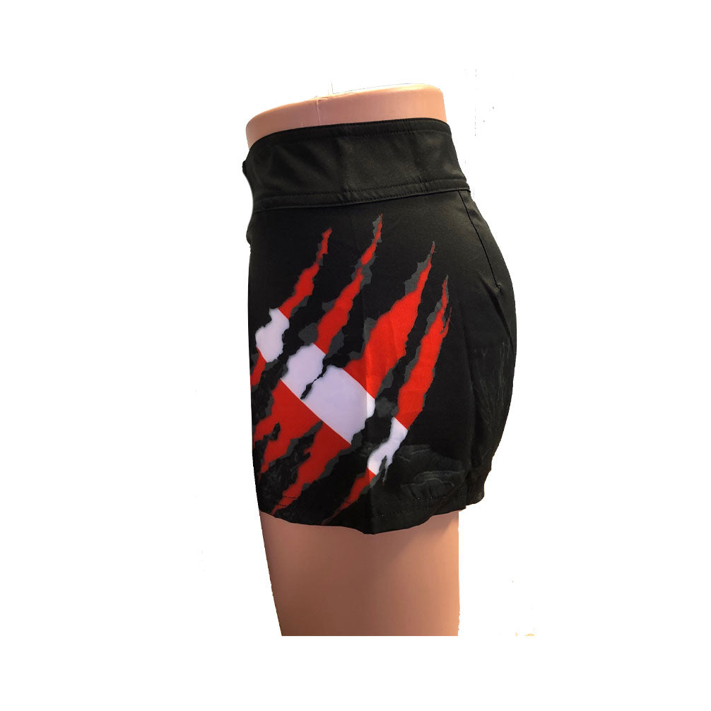 Women's Torn Flag Board Shorts