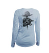 Triple Tail V-Neck Performance Tee