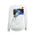 Tuna Dive Flag V-Neck Performance Tee