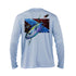 Tuna Dive Flag Long Sleeve Performance Tee