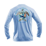 Turtle Planet B Long Sleeve Performance Tee