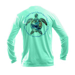 Turtle Planet B Long Sleeve Performance Tee