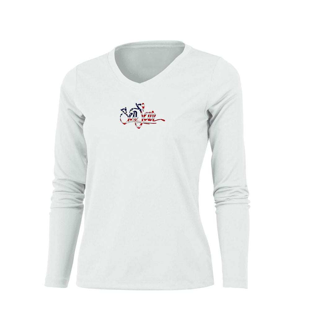 Diver US V-Neck Performance Tee