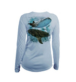 Whale Shark V-Neck Performance Tee