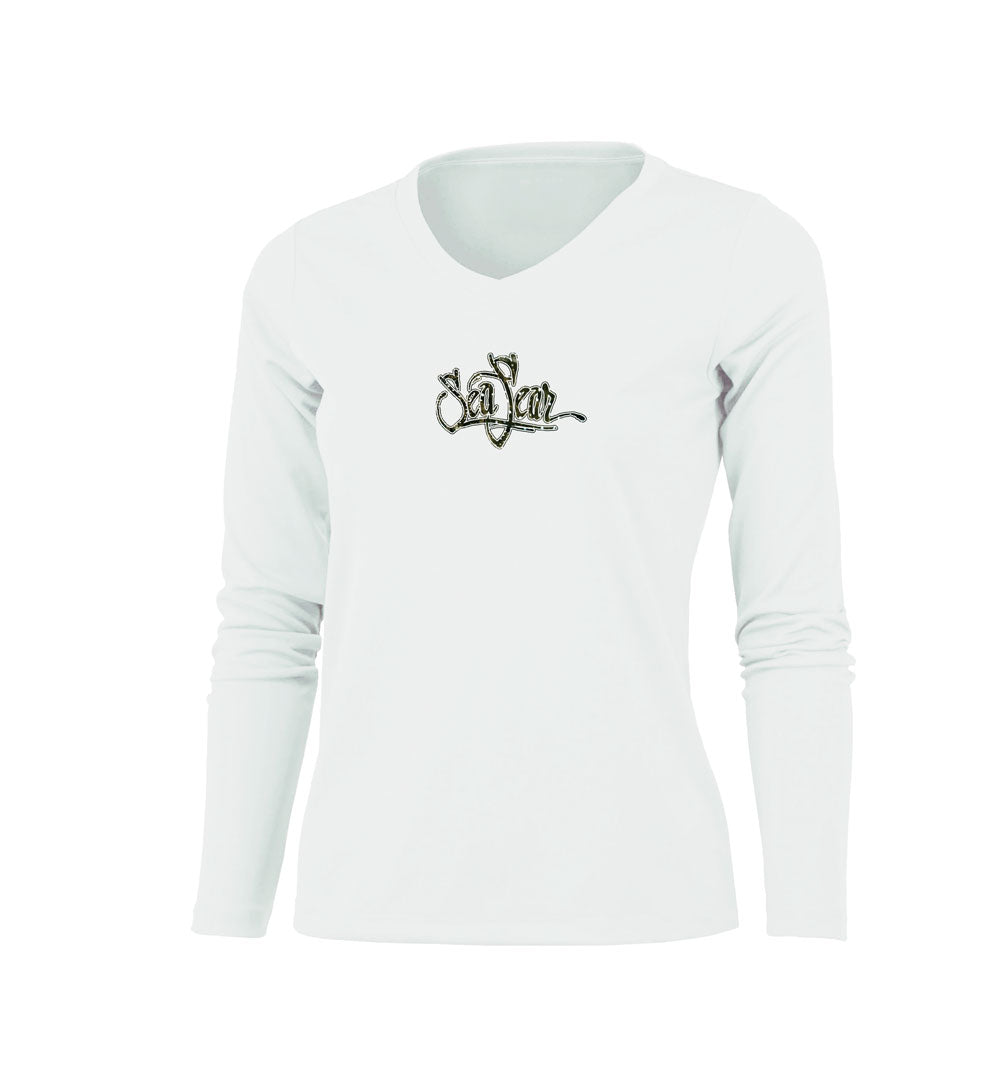 Whale Shark V-Neck Performance Tee